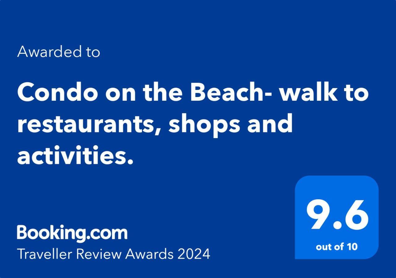 Condo On The Beach- Walk To Restaurants, Shops And Activities. Gulf Shores Extérieur photo
